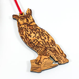 Great Horned Owl Ornament