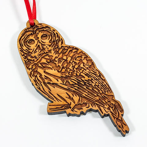 Barred Owl Ornament