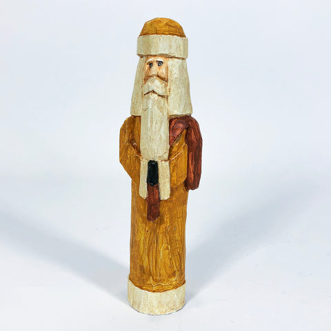 USA, Ice Cream Santa, 6" Carved