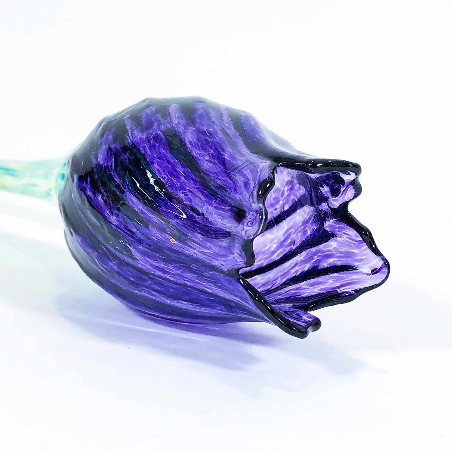 Purple Glass Tulip