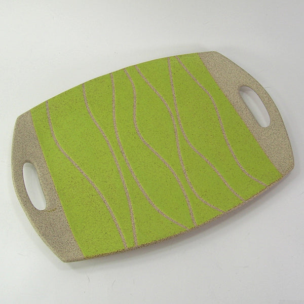 Lime Rectangle Platter 12X9
