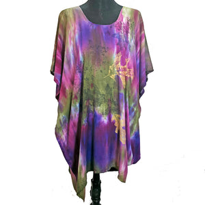 Hand Dyed & Painted Tunic