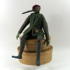 Fiber Hummingbird Sculpture