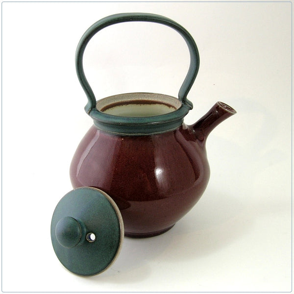 Red and Green Teapot