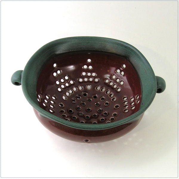 Red & Green Small Colander