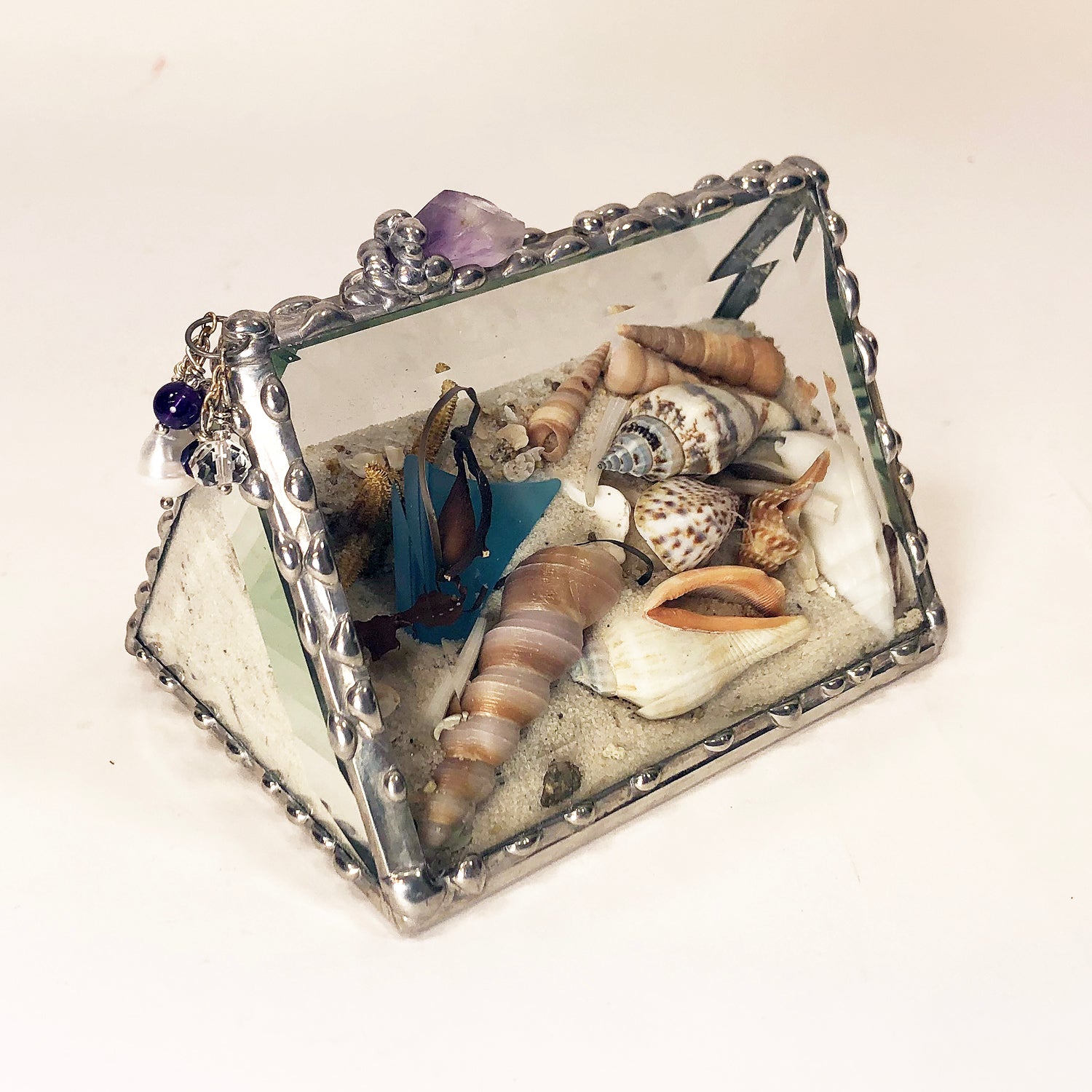 Life Box 3X3X4" w/ Sand & Shells