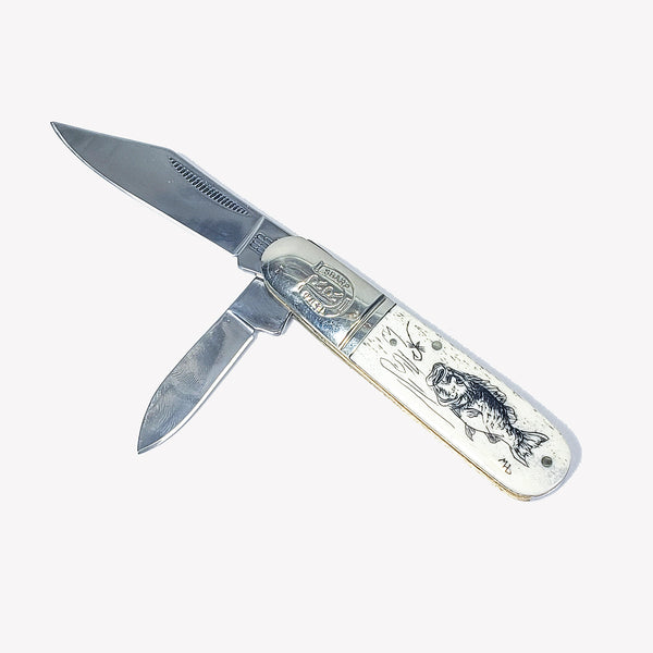 2-Blade Bass Barlow Knife