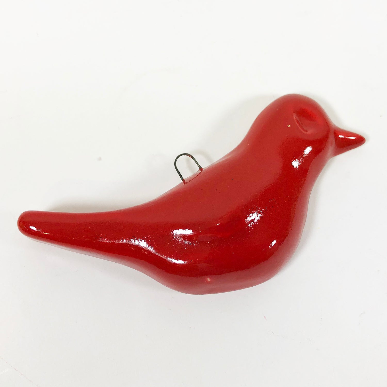 Red Song Bird Ornament