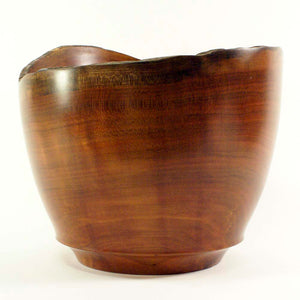Hand-Turned Cherry Bowl w/Curvaceous Rim