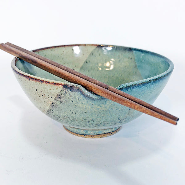 Rice Bowls with Chopsticks
