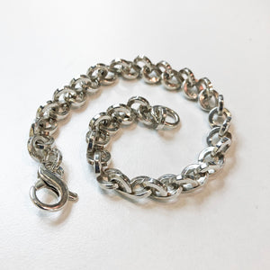 8X.25" 20CM 14G Sterling Silver Bracelet