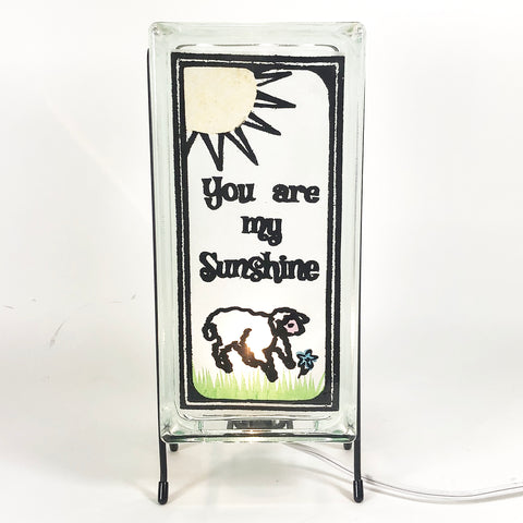 You Are My Sunshine Tall Lamp