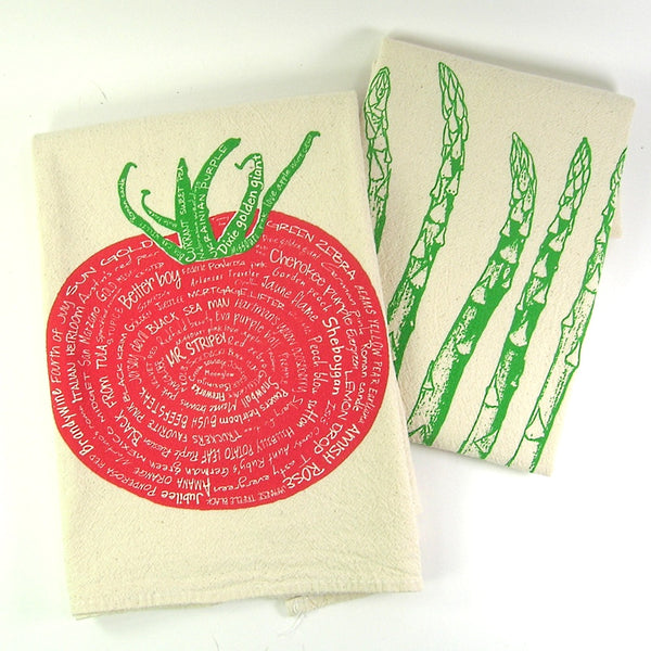 Vegetable Theme Towels