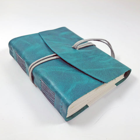 Teal Leather Journal