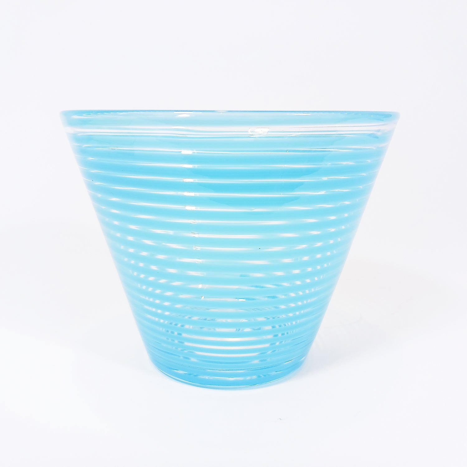 Turquoise Roll Wrap Bowl