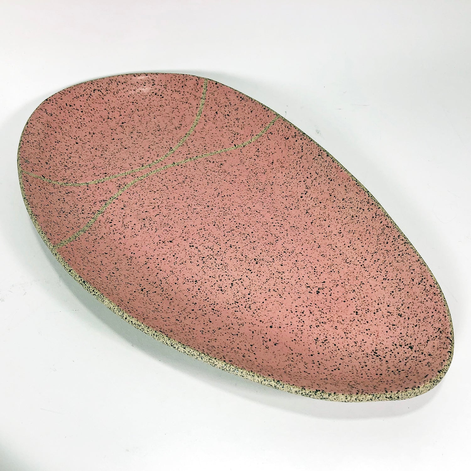 Pink Large Triangle Platter 14x8?